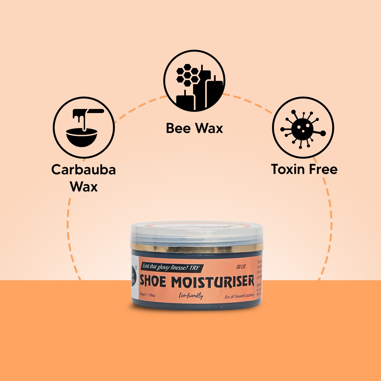 Shoe Mistri Shoe Moisturiser (Blue)