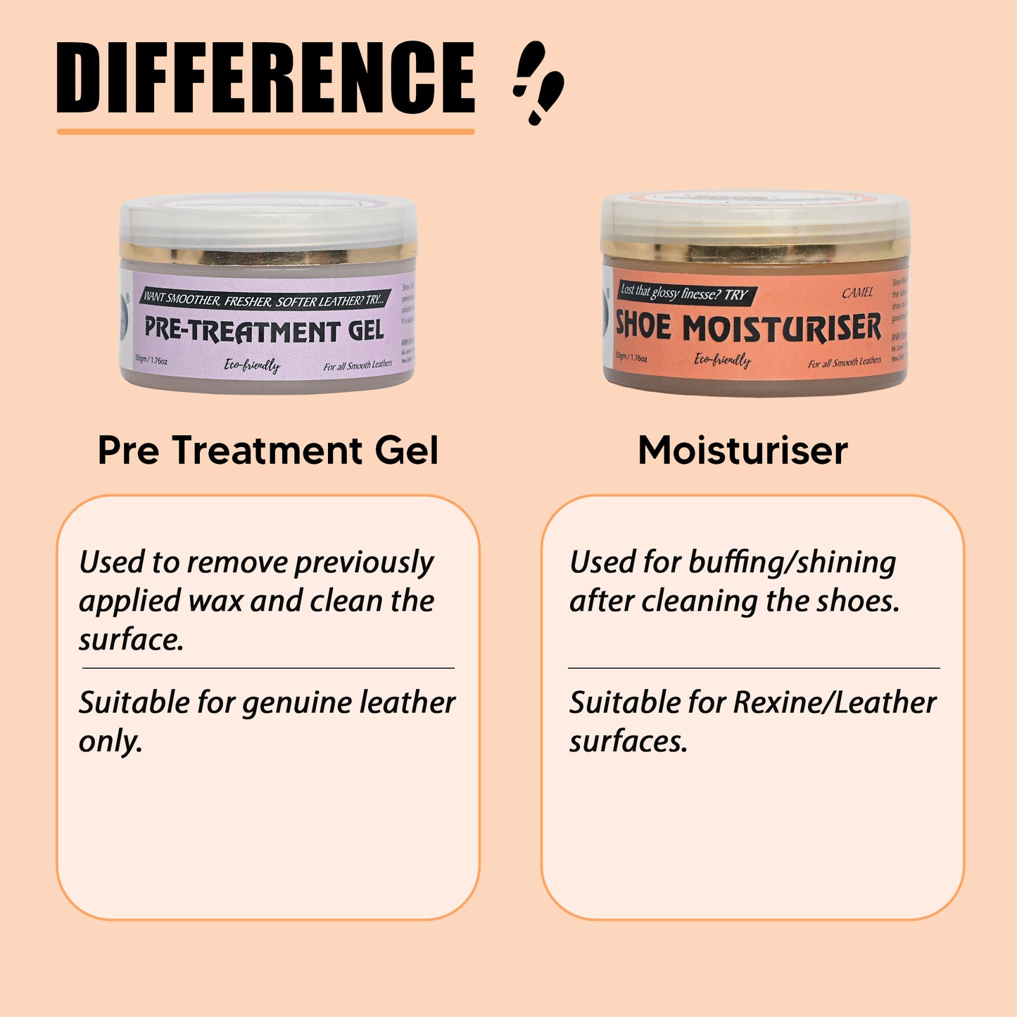 Shoe Mistri Shoe Moisturiser (Camel) - Suitable for Soft Leathers