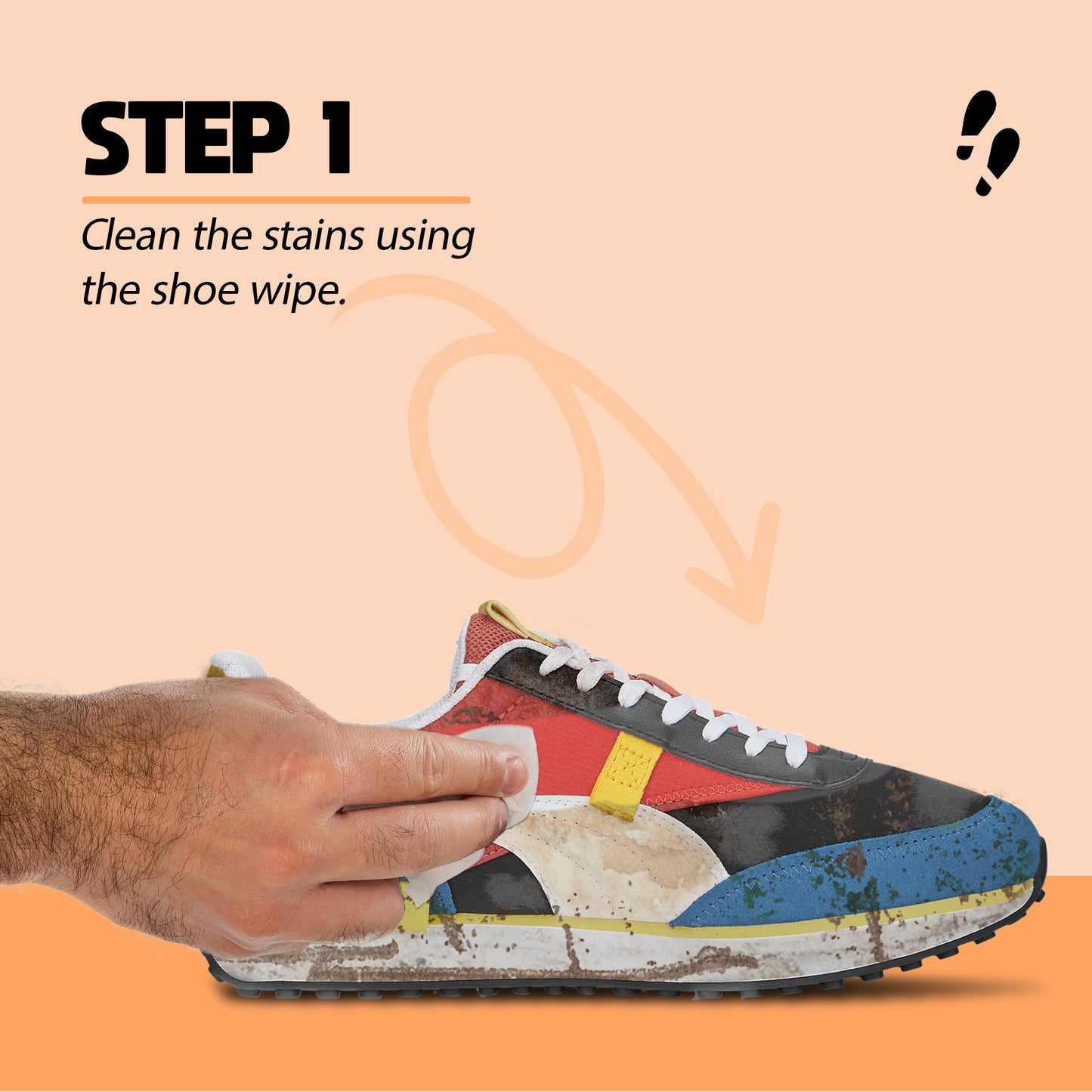 Shoe Mistri Shoe Cleaner (2 Wipes) and Natural Renovator