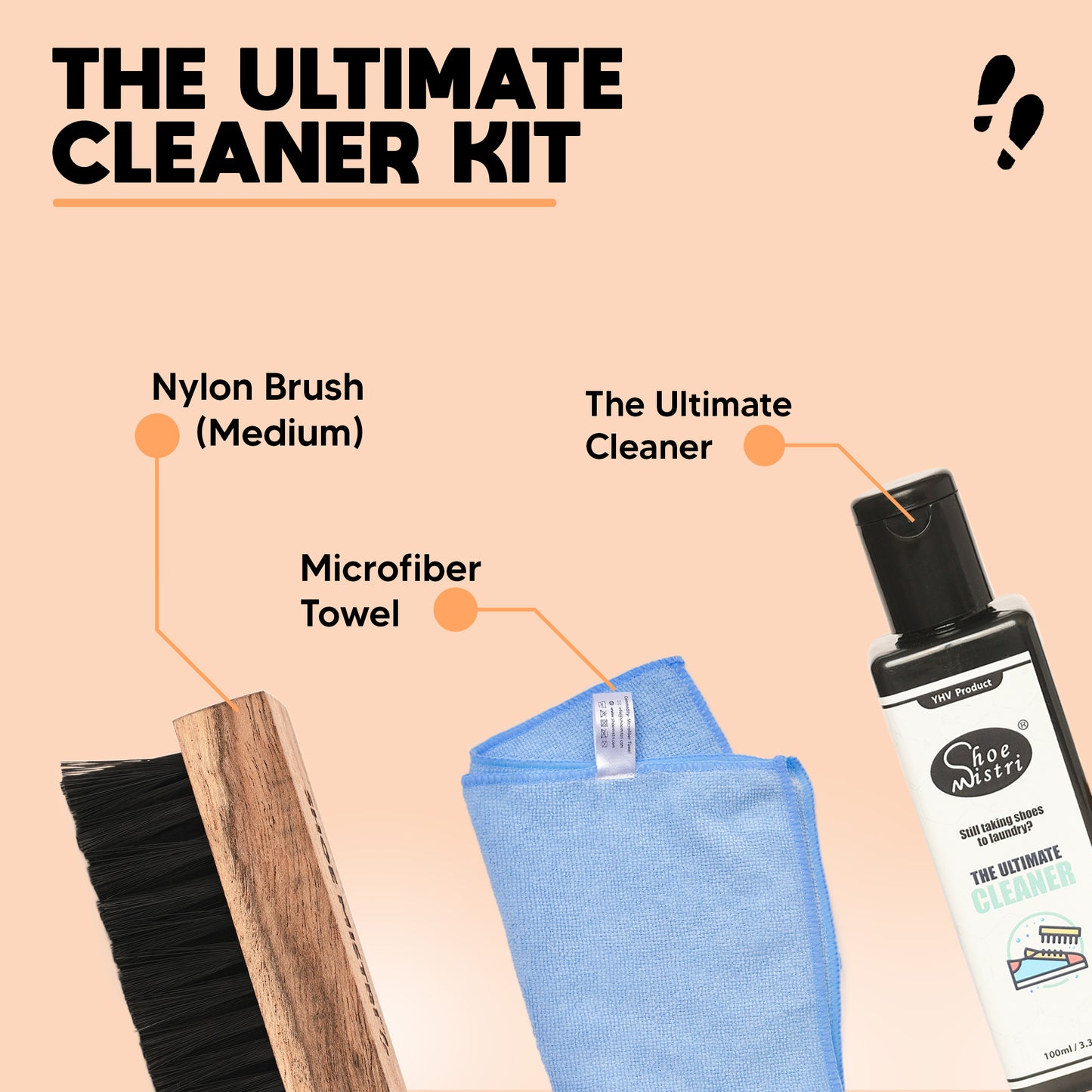 Shoe Mistri The Ultimate Cleaner Kit