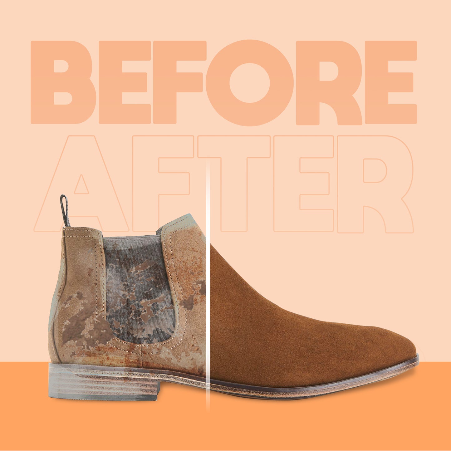 Shoe Mistri Shoe Cleaner (2 Wipes) and Tan Renovator