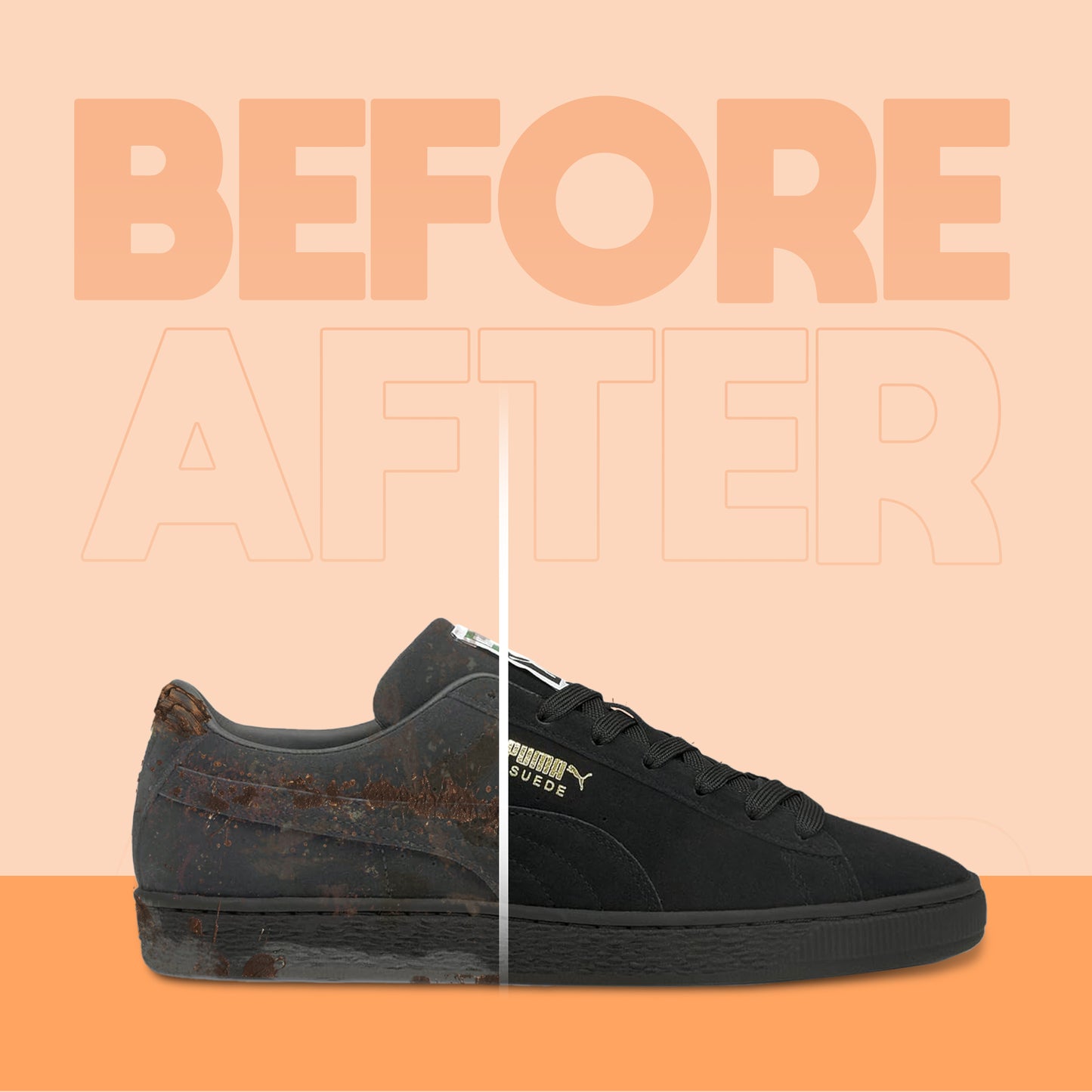 Shoe Mistri Shoe Cleaner (2 Wipes) and Black Renovator