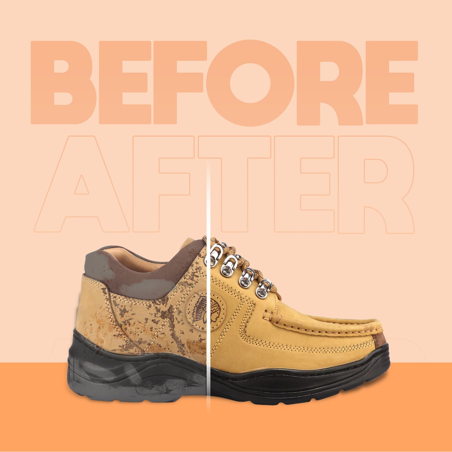 Shoe Mistri Shoe Cleaner (2 Wipes) and Camel Renovator