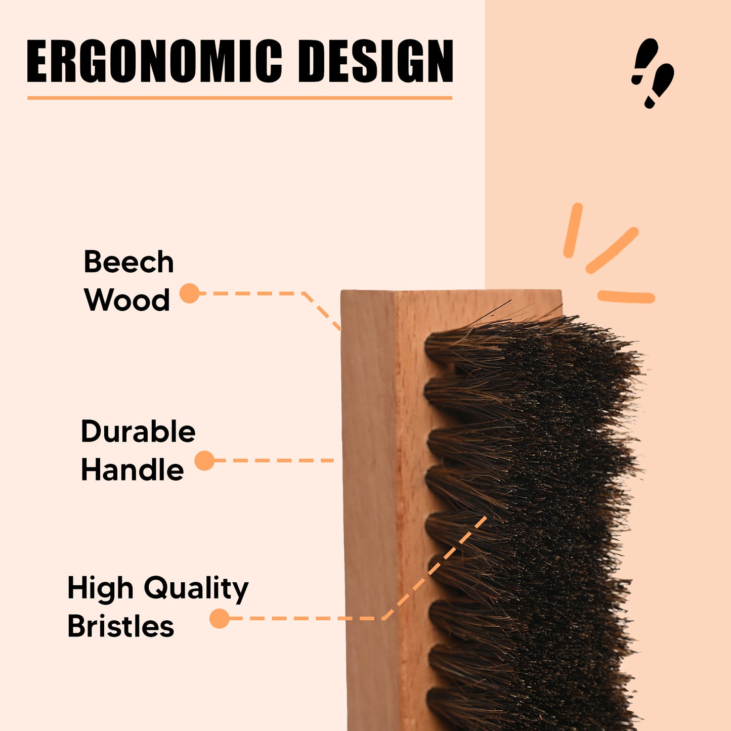 Shoe Mistri Hand Made Natural Horse Hair