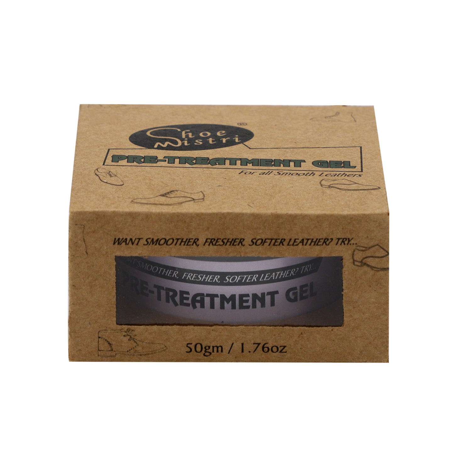 Shoe Mistri Pre-Treatment Gel (Neutral) - Suitable for Soft Leather