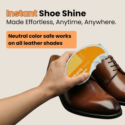 Shoe Mistri Shine Sponge – Instant Neutral Shoe Shiner