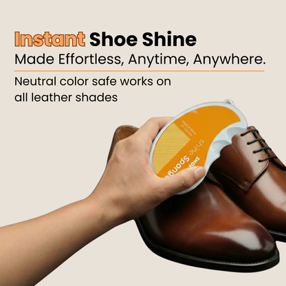 Shoe Mistri Shine Sponge – Instant Neutral Shoe Shiner