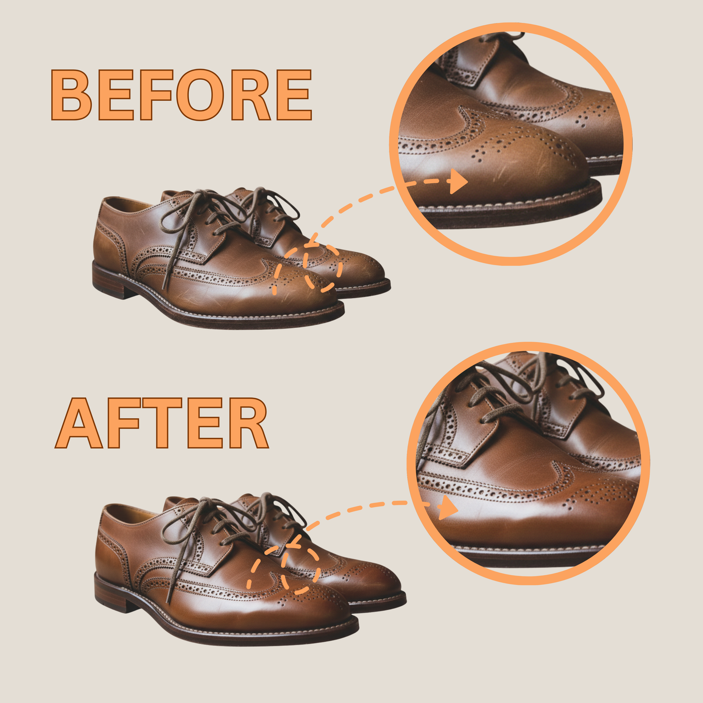 Shoe Mistri Shine Sponge – Instant Neutral Shoe Shiner.