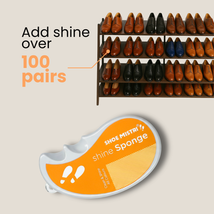 Shoe Mistri Shine Sponge – Instant Neutral Shoe Shiner