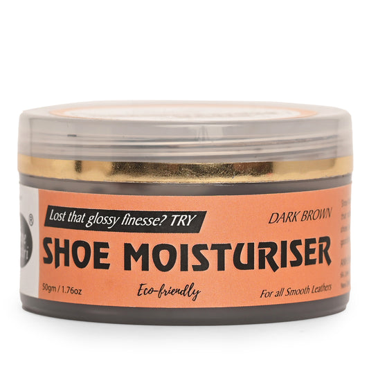 Shoe Mistri Shoe Moisturiser (Dark Brown)- Suitable for Soft Leathers