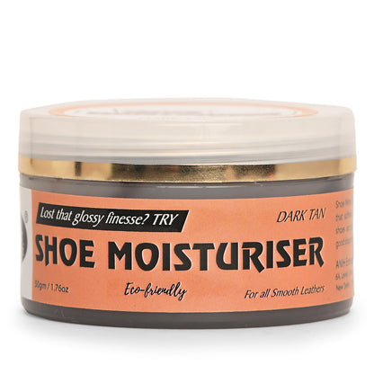 Shoe Mistri Shoe Moisturiser (Dark Tan)- Suitable for Soft Leathers