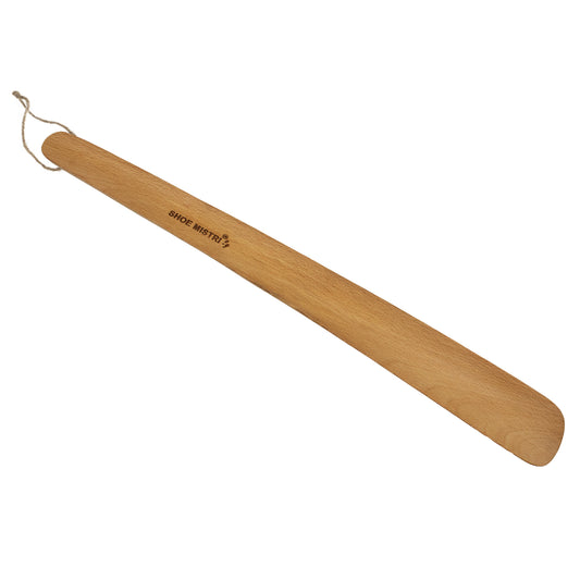 Shoe mistri Shoe Horn for Men & Women | Lightweight Wooden Material I 17" (for Bag, Drawer, Home, Work, Car, Travelling etc.)