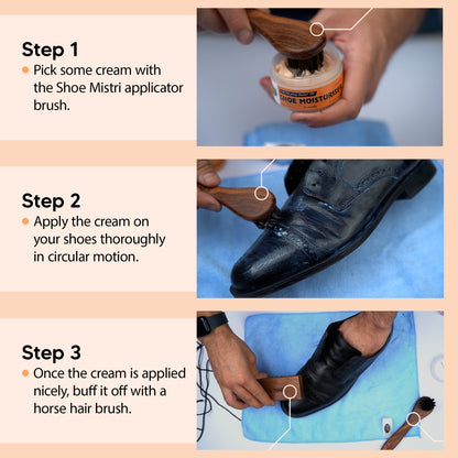 Shoe Mistri Shoe Brush Suitable for Polishing (Applicator Brush)