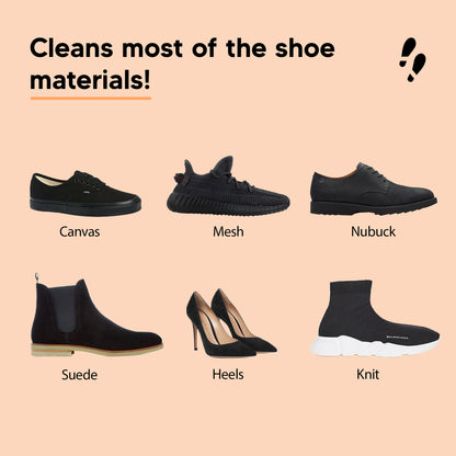 Shoe Mistri Shoe Cleaner (2 Wipes) and Black Renovator