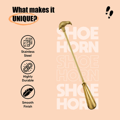 Shoe Mistri Victorian Raven Shoe Horn