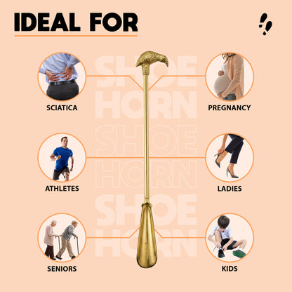 Shoe Mistri Victorian Raven Shoe Horn