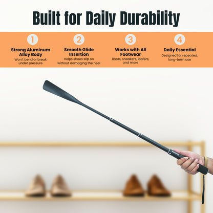 Shoe Mistri Telescopic Metal Shoe Horn
