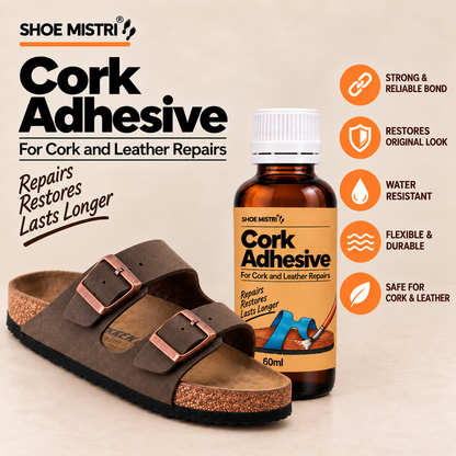 Shoe mistri Cork Adhesive for Birkenstock