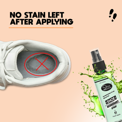 Shoe Mistri Foot and Shoe Deodorant Spray with Essential Oils(Fresh Apple)