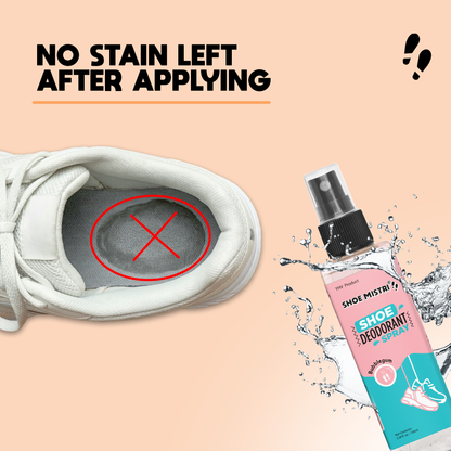 Shoe Mistri Foot and Shoe Deodorant Spray with Essential Oils(Bubblegum)