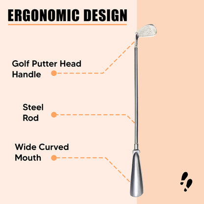 Shoe Mistri Golf Putter Shoe Horn (Dual Finish)
