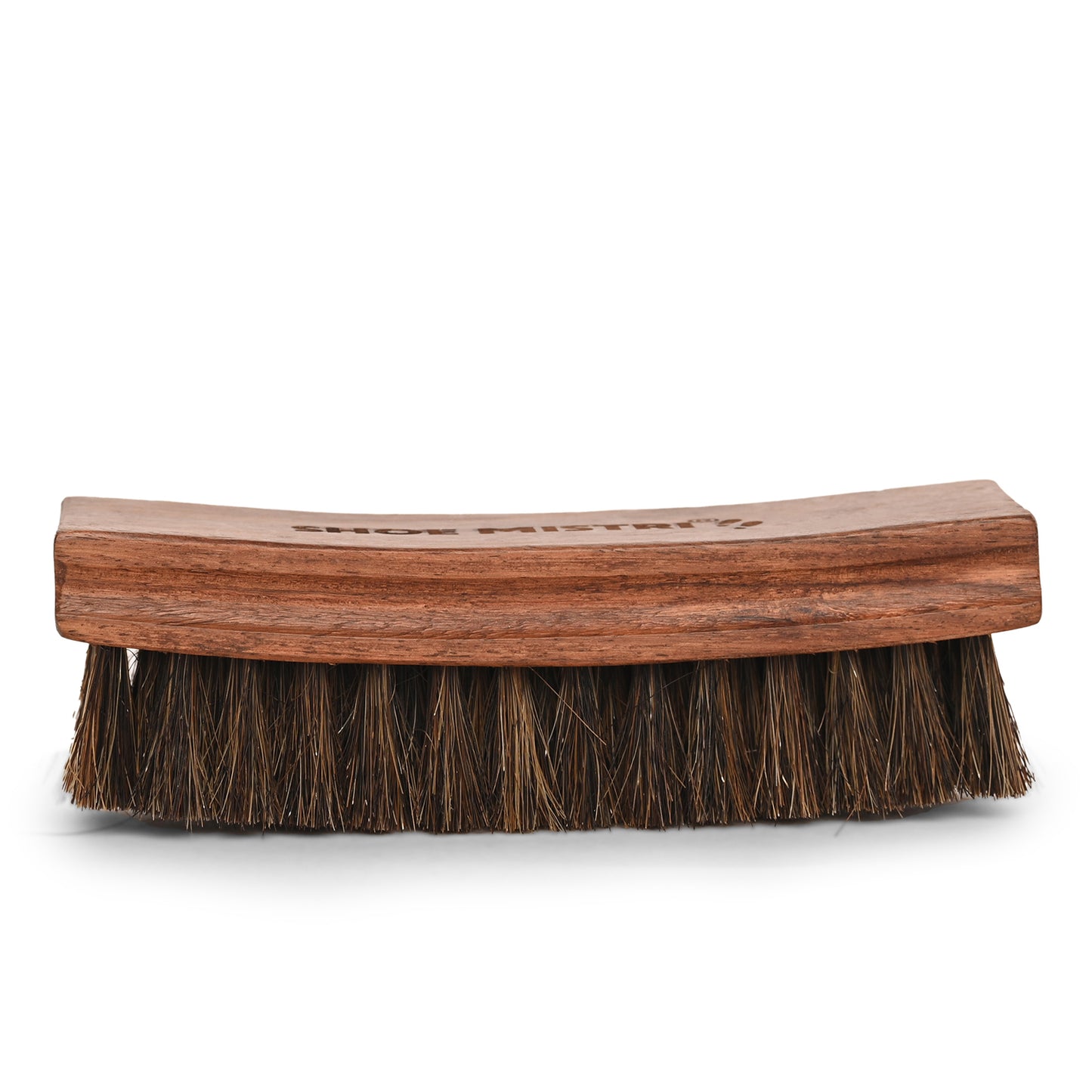 Shoe Mistri handcrafted Curved Horse Hair Brush(Large)